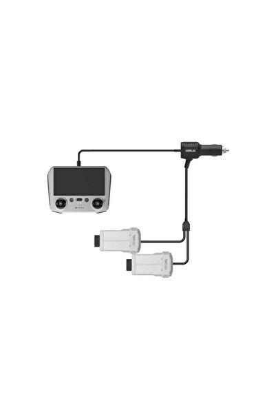 Startrc Incarcator auto dual, STARTRC, compatibil DJI Mini 3 Pro/DJI Mini 3, fast charging