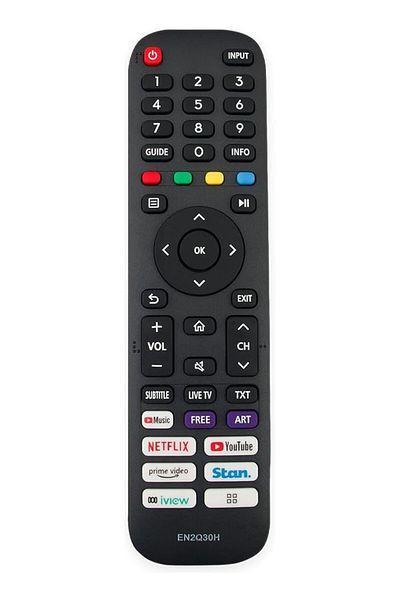 The Bros EN2Q30H Replaced Remote Control Compatible with Hisense Hisense 4K Smart TV 70S5 58S5 65Q7 65SX 50S5