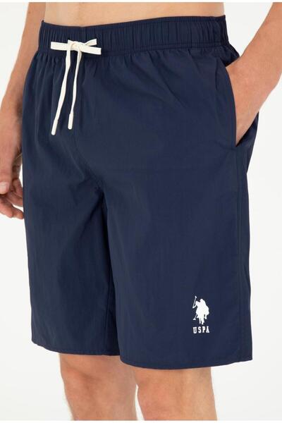 U.S. Polo Assn. Erkek Lacivert Deniz Şortu Cepli