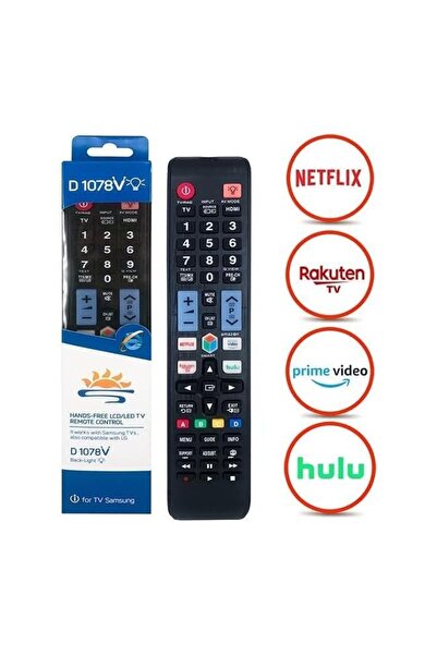 The Bros Replacement Remote control D1078V for Samsung TVs