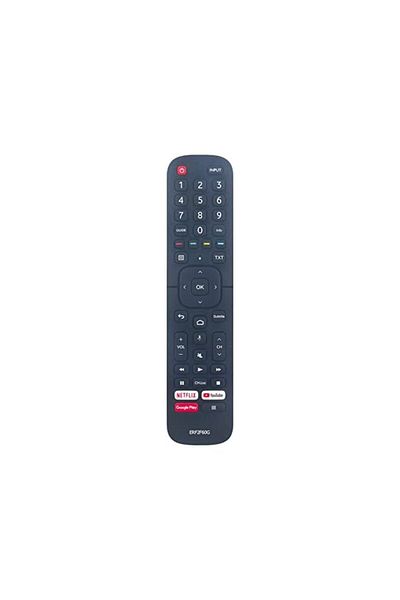 The Bros ERF2F60G Replacement Voice Remote Replacement for Hisense HD Ready LED Smart TV 32A56E 40A56E