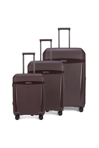 Epic Zeleste 4 wheels Suitcase set 3-piece