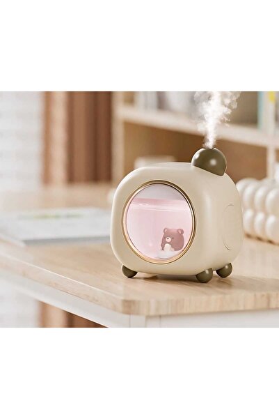 Menuzer Sevimli Ayı Şarj Edilebilir Nemlendirici Buhardanlık