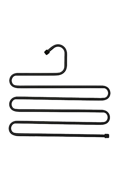 AB HOMES Umeras pentru pantaloni sau prosoape, AB HOMES, organizator, 34x34x1cm, negru
