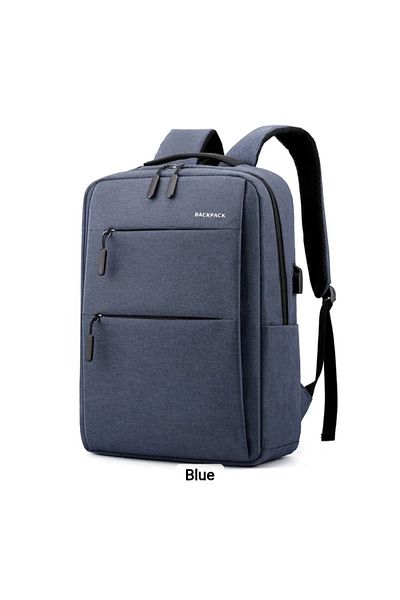 TAIKESEN Rucsac TAIKESEN TK-L2, smart casual, rezistent la apa, cu port USB, albastru