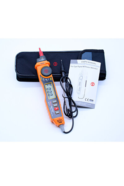 PEAKMETER Ψηφιακός ελεγκτής τύπου στυλό, χωρίς επαφή, μάρκας PEAKMETER PM8211, μέτρηση τάσης, ρεύματος, αντίστασης