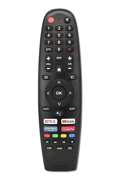 The Bros Replacement Remote Control compatible with JVC, Magic pro, StarX and Stargold Smart TV