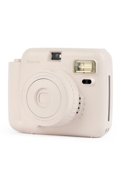 POPOTO Instant color camera, Popoto M12, built-in flash, compatible with Fuji Instax Mini 62 x 46 mm, mirror