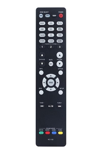 The Bros RC-1183 Replaced Remote Control-Fit for-Denon AV Receiver AVR-X2000 AVRX2000 AVR-E400 AVRE400