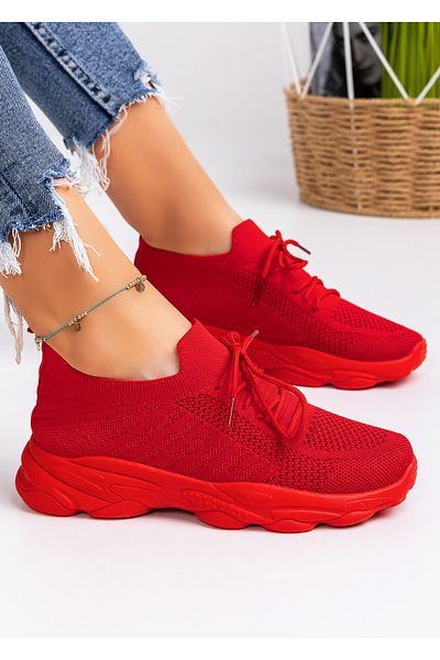 starlike Women's red sports shoes A035