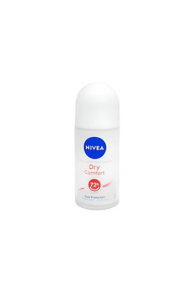 NIVEA 72-hour Dry Comfort Roll-On Deodorant 50 ml