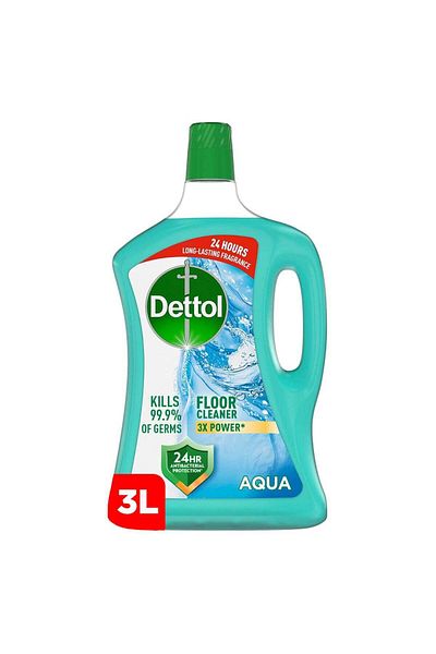 Dettol Aqua Power Antibacterial Floor Cleaner Blue 3 Liters