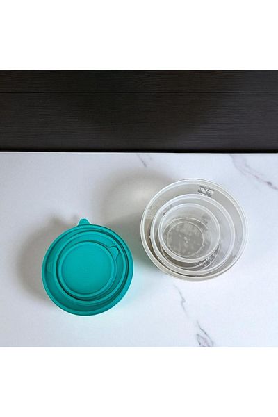 Gead Mtfkbox Set of 3 Plastic Storage Containers