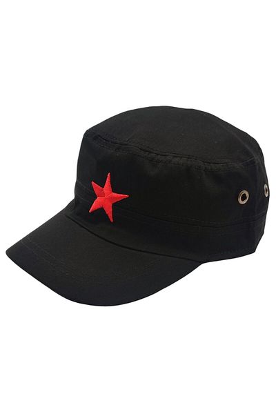 AXE SPORTSWEAR Summer Star Embroidered Adjustable Castro Cap with Velcro Back Hunter Model Hat