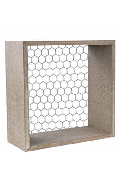 ehobici Kare Telli Ahşap Raf R-284