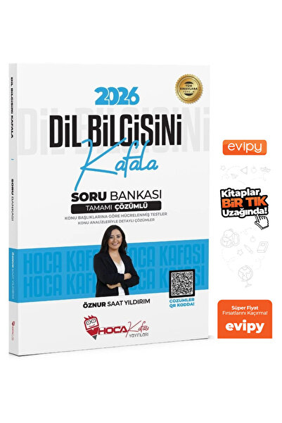 Hoca Kafası Yayınları 2026 KPSS TYT Dil Bilgisini Kafala Soru Bankası Çözümlü...