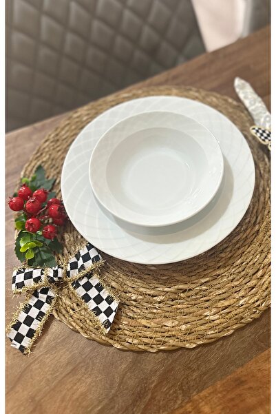 Marrone Αμερικανικό σερβίτσιο Supla Hasır Αυθεντικό