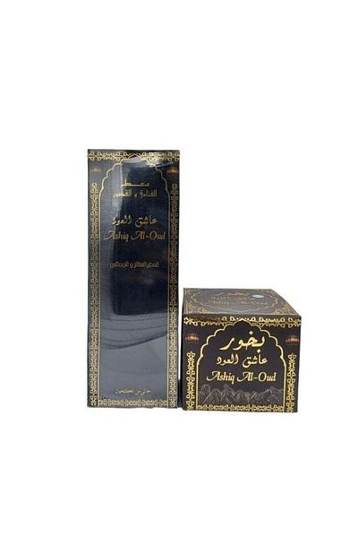 aashiq al-oud Oud lover set incense 90 gm perfumed hotels and palaces 500 ml