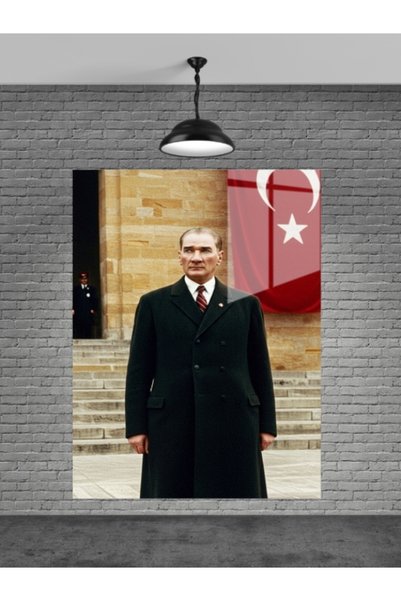 META CAM ATATÜRK TABLO CAM, OFİS,MODERN,DUVAR TABLO,ATATÜRK TABLO HEDİYELİK