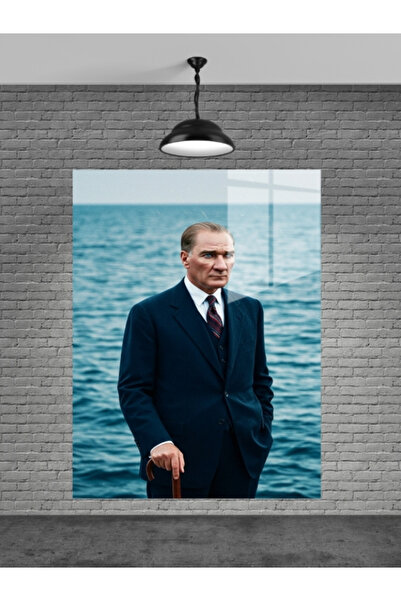 META CAM ATATÜRK TABLO CAM, OFİS,MODERN,DUVAR TABLO,ATATÜRK TABLO HEDİYELİK