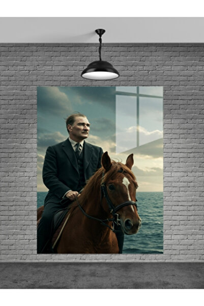 META CAM ATATÜRK TABLO CAM, OFİS,MODERN,DUVAR TABLO,ATATÜRK TABLO HEDİYELİK