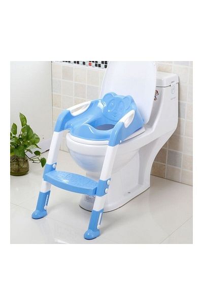 Twinkle Mart Baby Potty Toilet Chair Training Seat With Adjustable Ladder Infant Anti Slip Folding Toilet Trainer