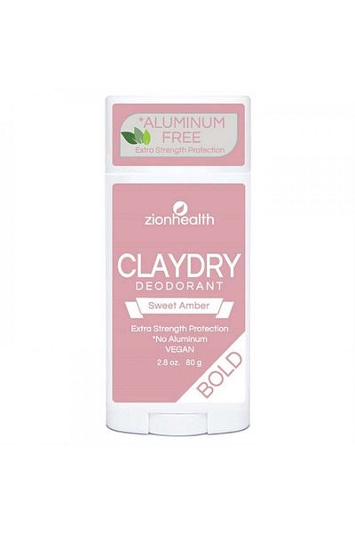 Zion Health Natural Deodorant Sweet Amber Scent 80g