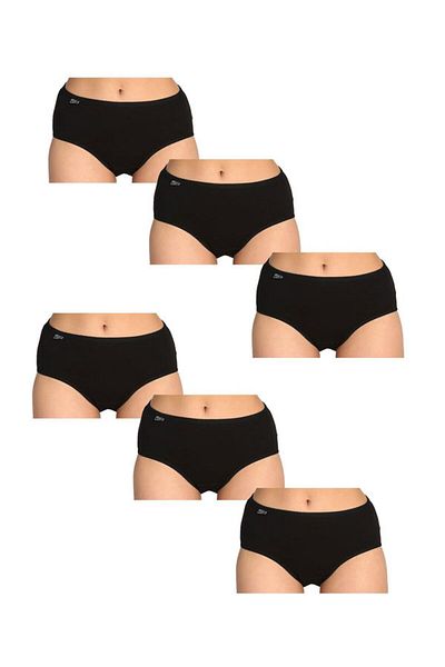 Tutku 12-Piece Opportunity Product with Socks Gift! Women's Bato Black Panties 12 Pieces from Authorized Dealer