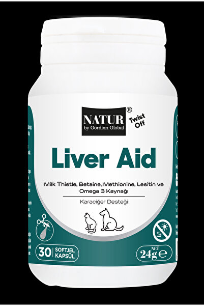 Natur by Gordion Global Liver Aid (KEDİ VE KÖPEKLER IÇİN KARACİĞER DESTEĞİ)