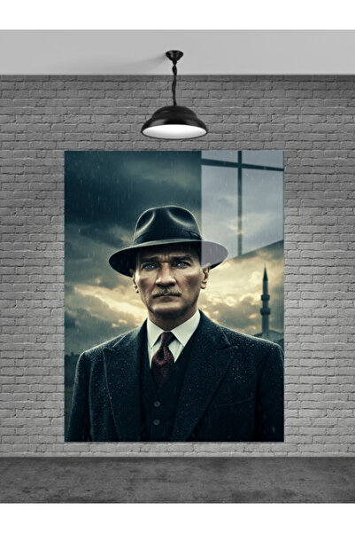 META CAM ATATÜRK TABLO CAM, OFİS,MODERN,DUVAR TABLO,ATATÜRK TABLO HEDİYELİK