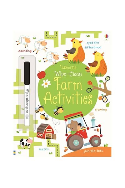 Usborne Wipe Clean Farm Activities Usborne