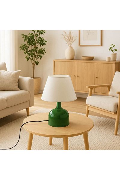 Desire West Green Lampshade Retro, Bedroom, Living Room, Office, Cafe