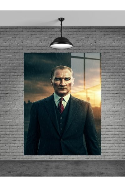 META CAM ATATÜRK TABLO CAM, OFİS,MODERN,DUVAR TABLO,ATATÜRK TABLO HEDİYELİK