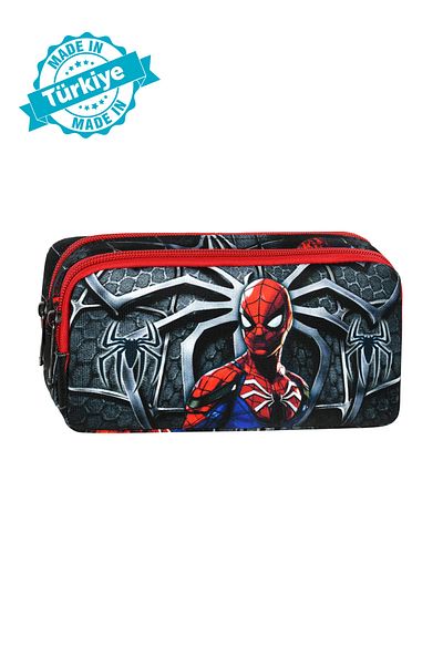 Niss Store New Football Themed Two-Pocket Boy's Pencil Case