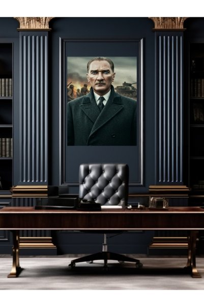 META CAM ATATÜRK TABLO CAM, OFİS,MODERN,DUVAR TABLO,ATATÜRK TABLO HEDİYELİK
