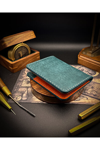 Leather KOOKA - EL YAPIMI HAKİKİ DERİ KARTLIK & CÜZDAN - SAĞNAK