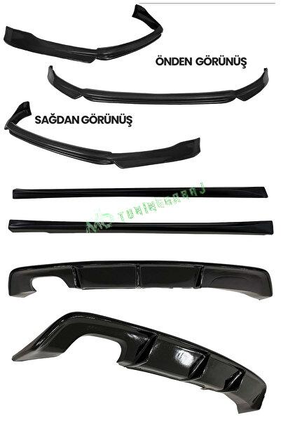 md tuninggaraj Seat Leon MK3 2017-2020 FR Uyumlu Boyasız Plastik Custom Body ...