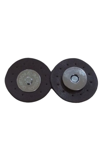 P Parla Bfs Magnetic Snap Leather Brown 2 Pcs