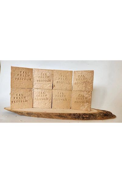 delta online Natural Production Soap Honey Pollen Propolis Set of 8