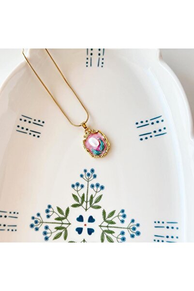 Vesce Atelier Fior Çelik Kolye