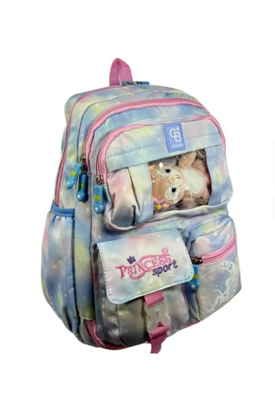 FHD BAGS Geantă de școală impermeabilă, multifuncțională, în stil coreean (importată)