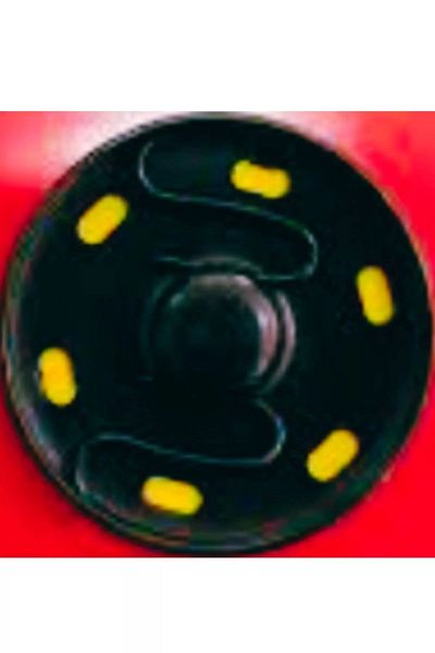 Melff Snap Fastener 18 mm 20 Pack Black