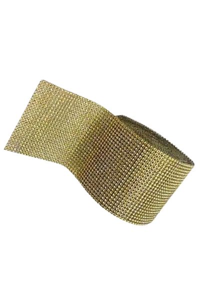 Mu Art Ahşap Row Stone Strip 24 Pieces Gold 1 Meter
