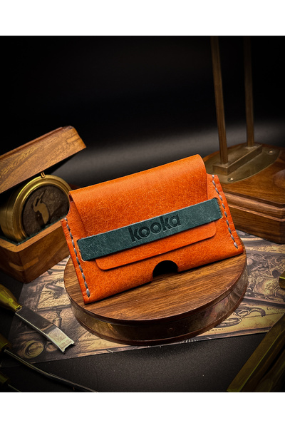 Leather KOOKA - EL YAPIMI HAKİKİ DERİ KARTLIK - MİHR