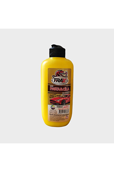 TRAX Oto Temizleme Parlatma ve Koruma Sıvısı Pasta Cila 250 ml - Derin Parlaklık