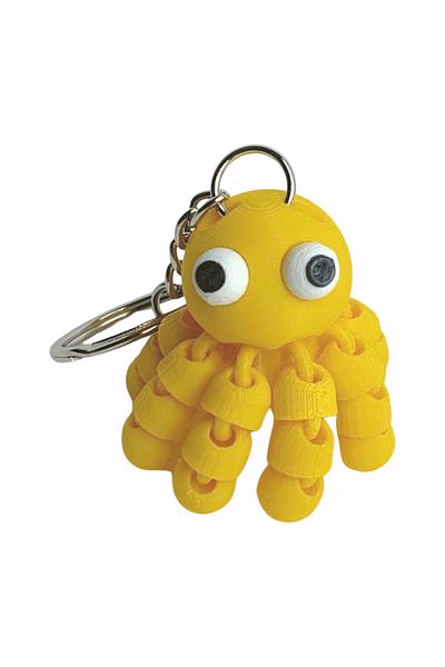 NBShop Cute Octopus Keychain – 3D Design Bag Ornament
