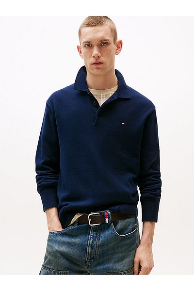 Tommy Hilfiger Men Blue Sweaters
