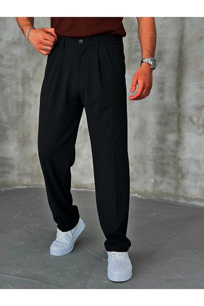 modakirwem Men's Baggy Fabric Pants