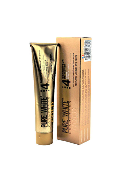 cozmo كريم بيور وايت كوزماتيكس 4 لتصحيح البقع الداكنة باللون الذهبي