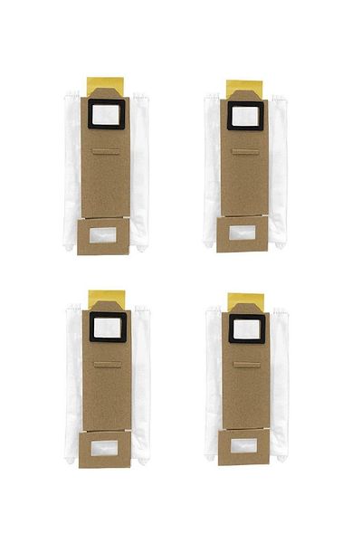 Asgard Grup Roborock S7 Plus Compatible Dust Bag 4 Pcs